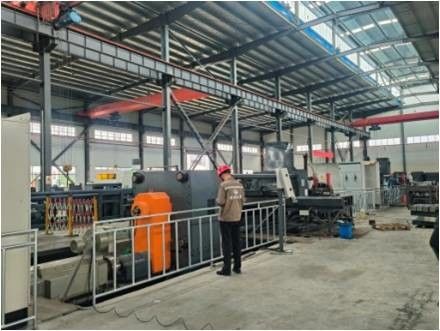 Latest company news about สายการผลิตอัตโนมัติการปั่นขัดแย้งใหม่เริ่มผลิต